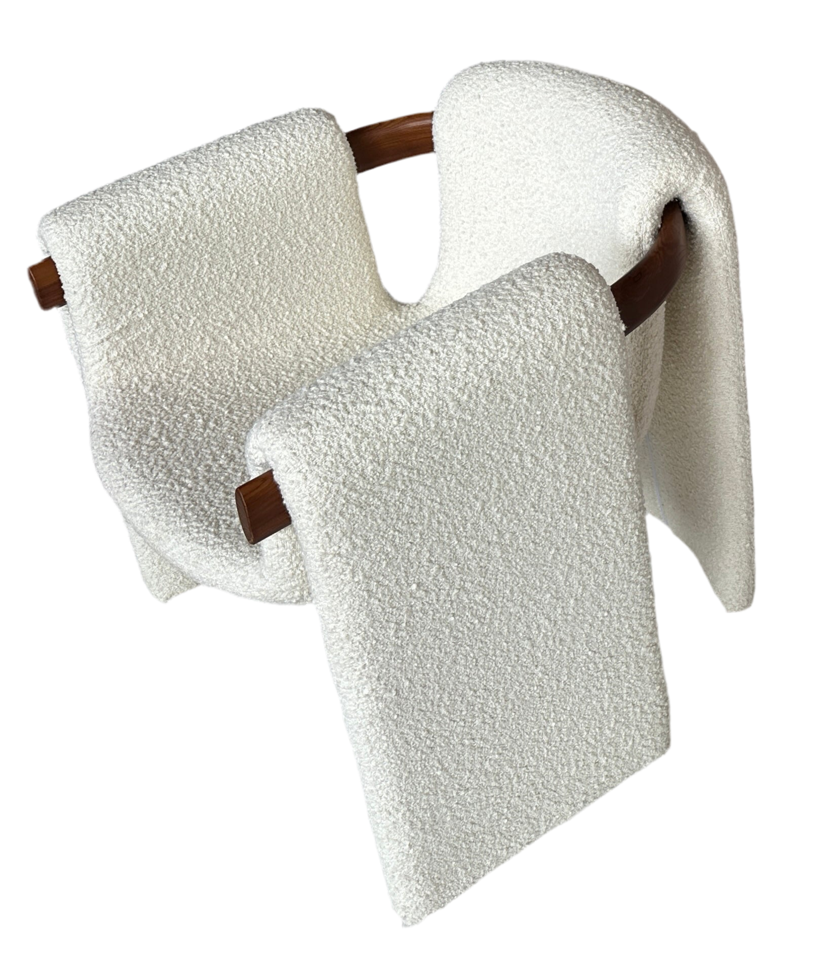 Sari Lounge Armchair - Modern Italian Sculptural Comfort