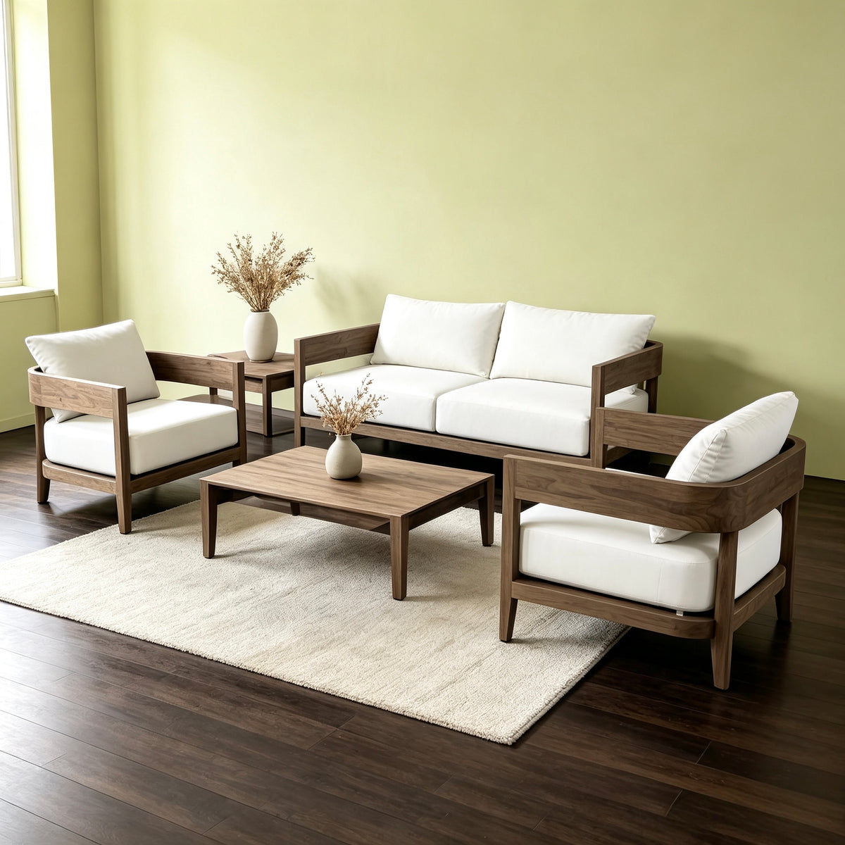 Otranto Teak Outdoor Sofa
