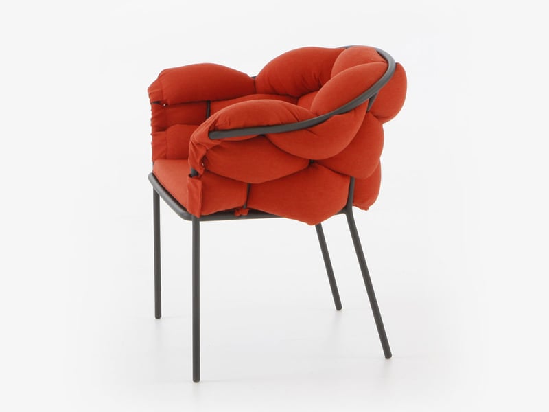 78cm Wide Serpentine Chair for Patios & Balconies