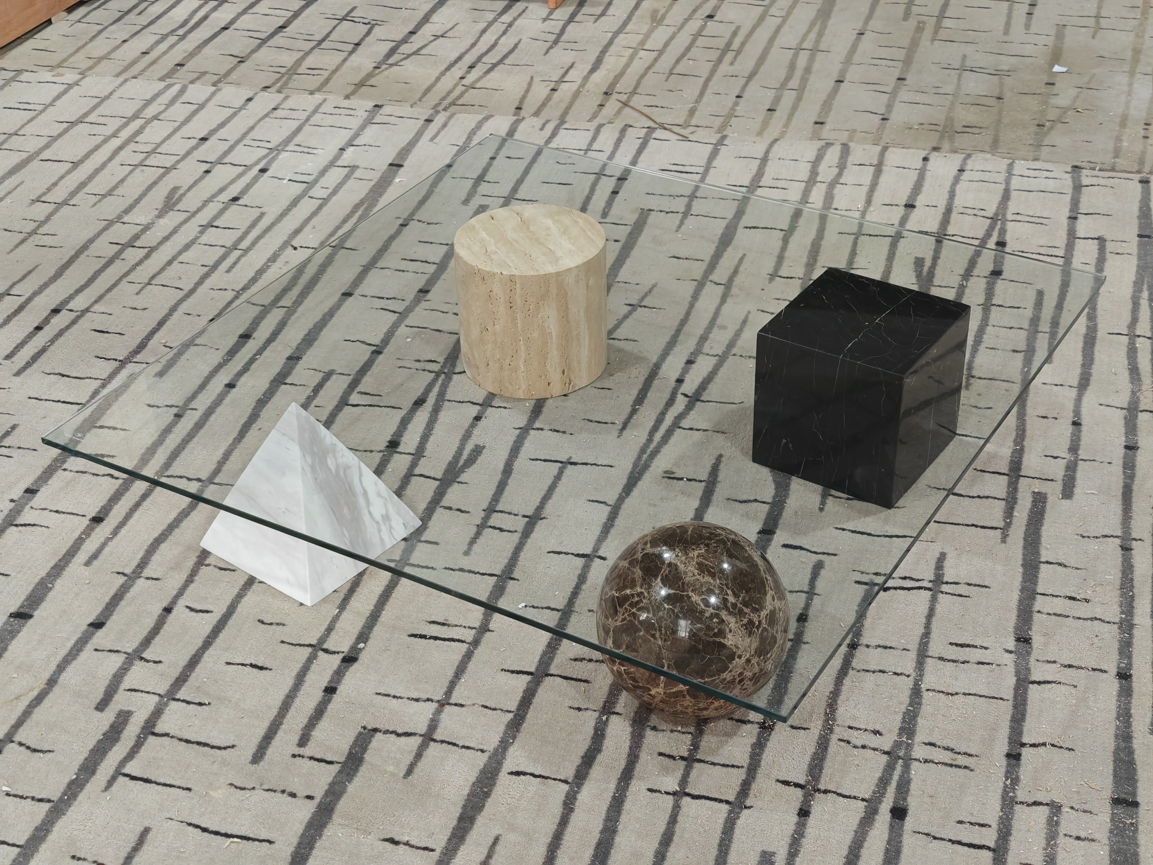 Solange Mixed Stone Coffee Table