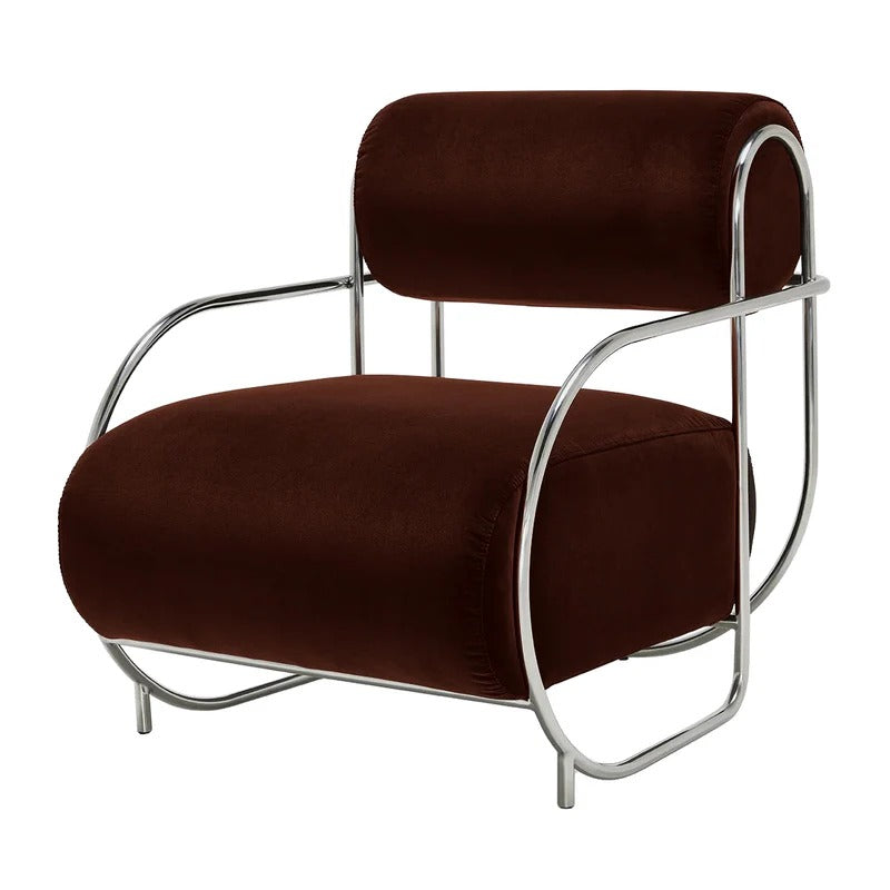 Chromeo Armchair with footrest (Sorrento)