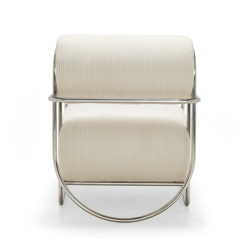 Chromeo Armchair with footrest (Sorrento)