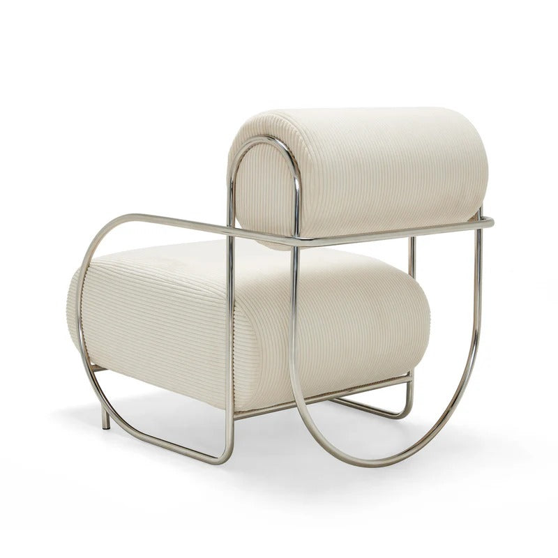 Chromeo Armchair with footrest (Sorrento)