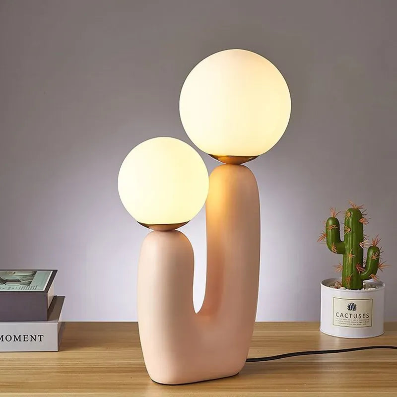 Unique Art Resin Lamp for sophisticated home decor