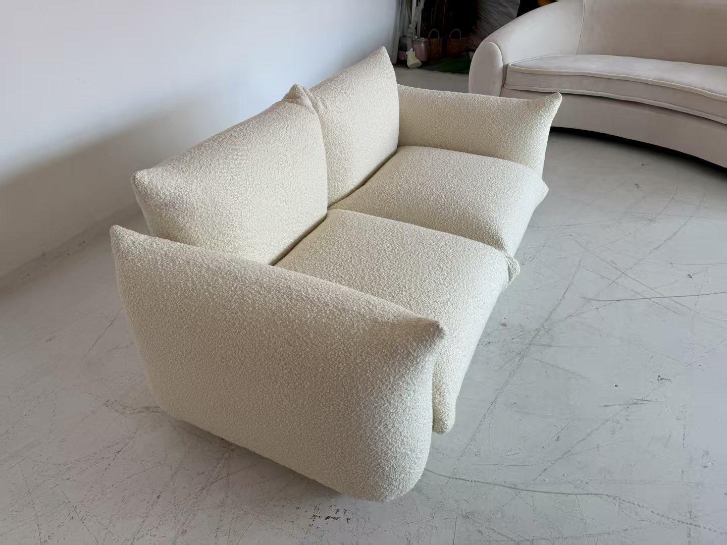 Spice Velvet Marenco Two Seater Sofa