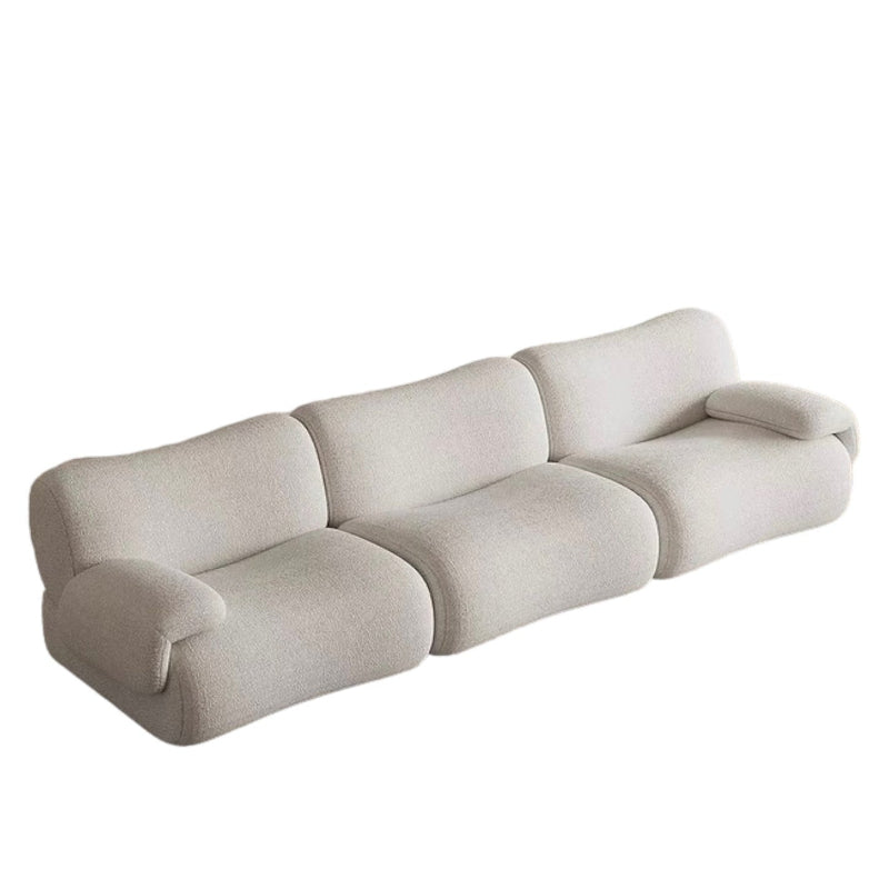 Lilac Sectional Designer Curve Sofa