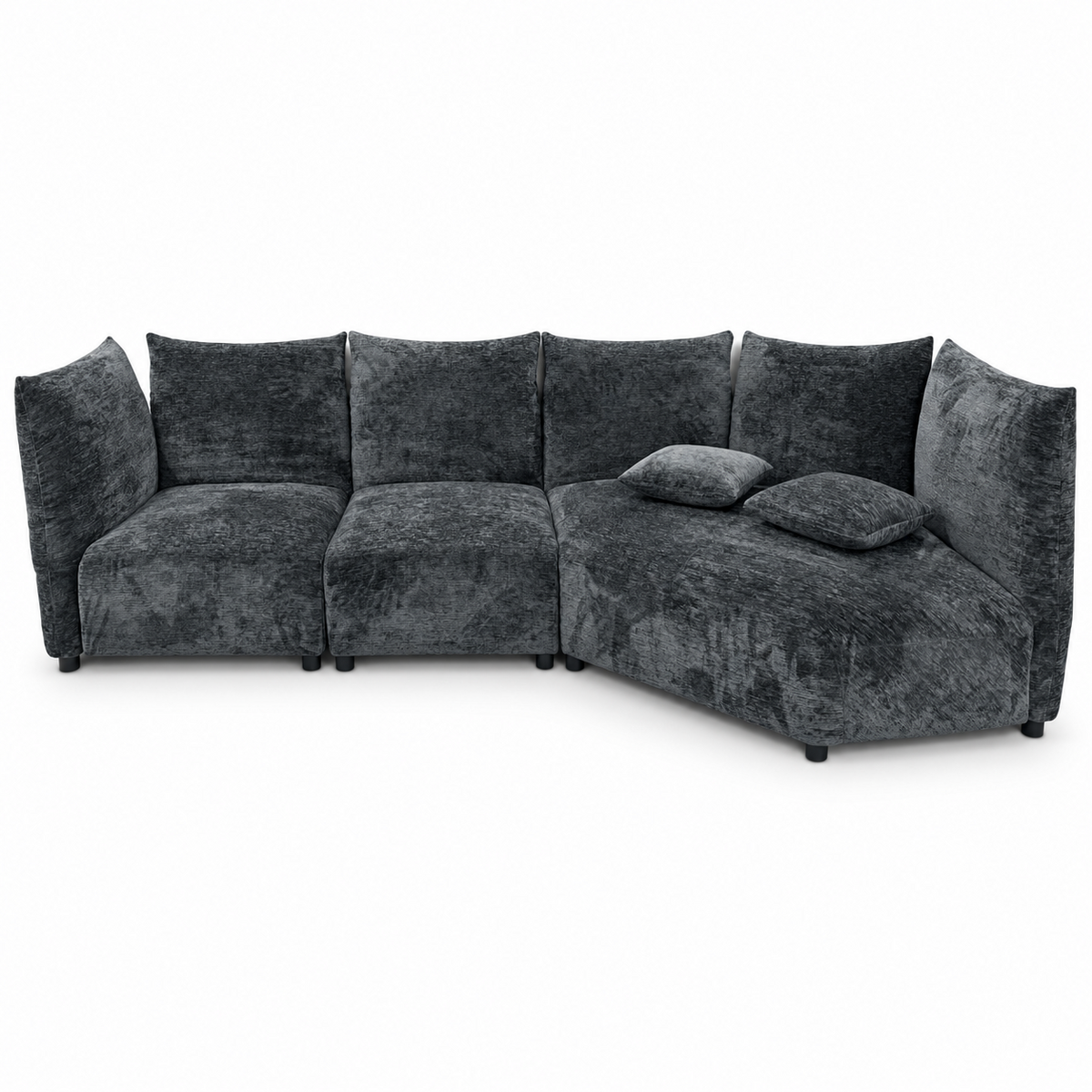 Edra Standard Sofa Replica - Modern Grey Modular Sectional Couch Inspired