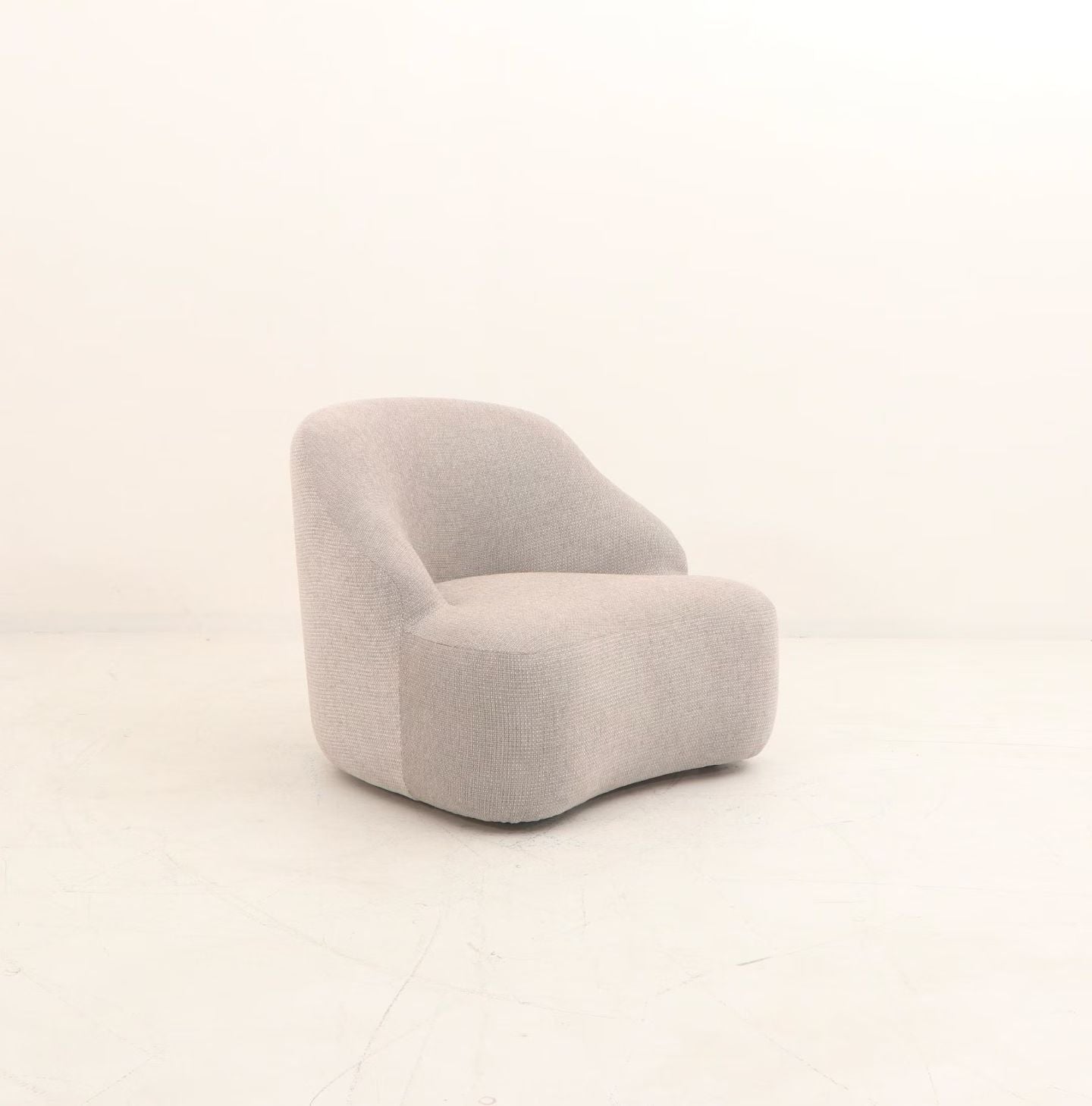 Trubeck Fabric Swivel Armchair
