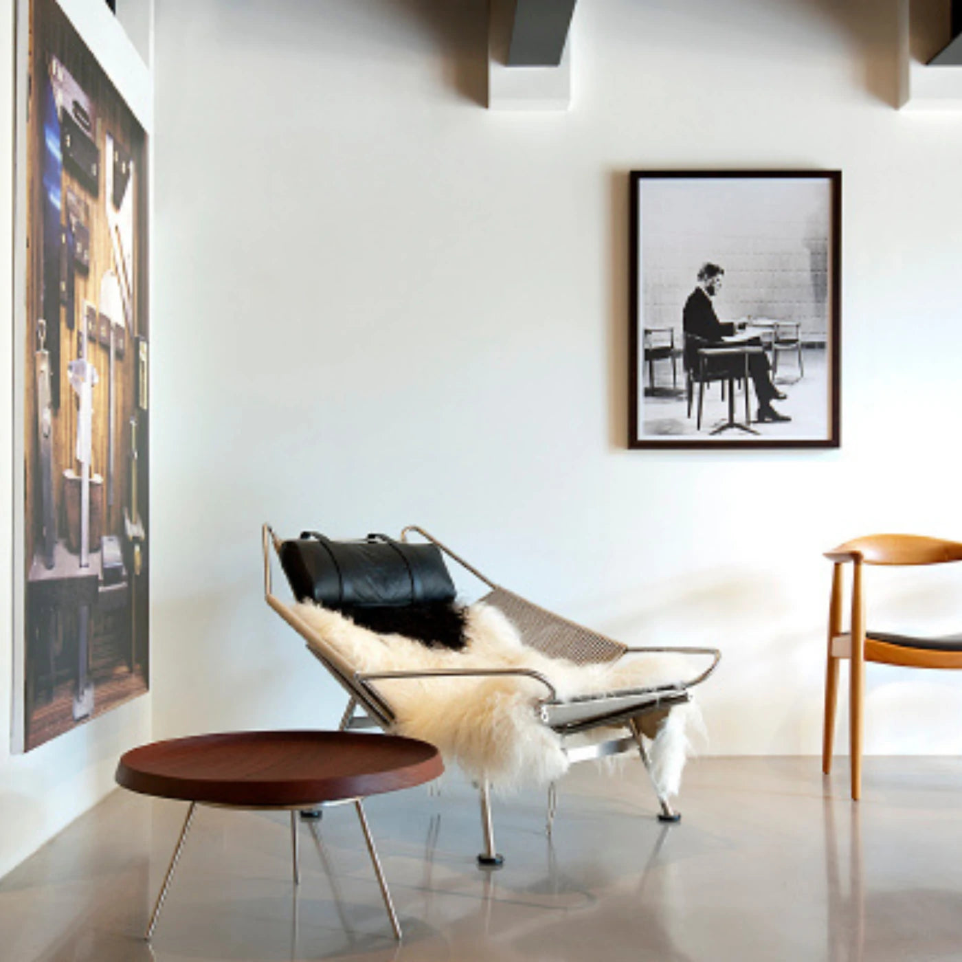 Contemporary Flag Halyard Chair: Add a contemporary touch to your space with the Flag Halyard Chair, designed for modern aesthetics and ultimate comfort.