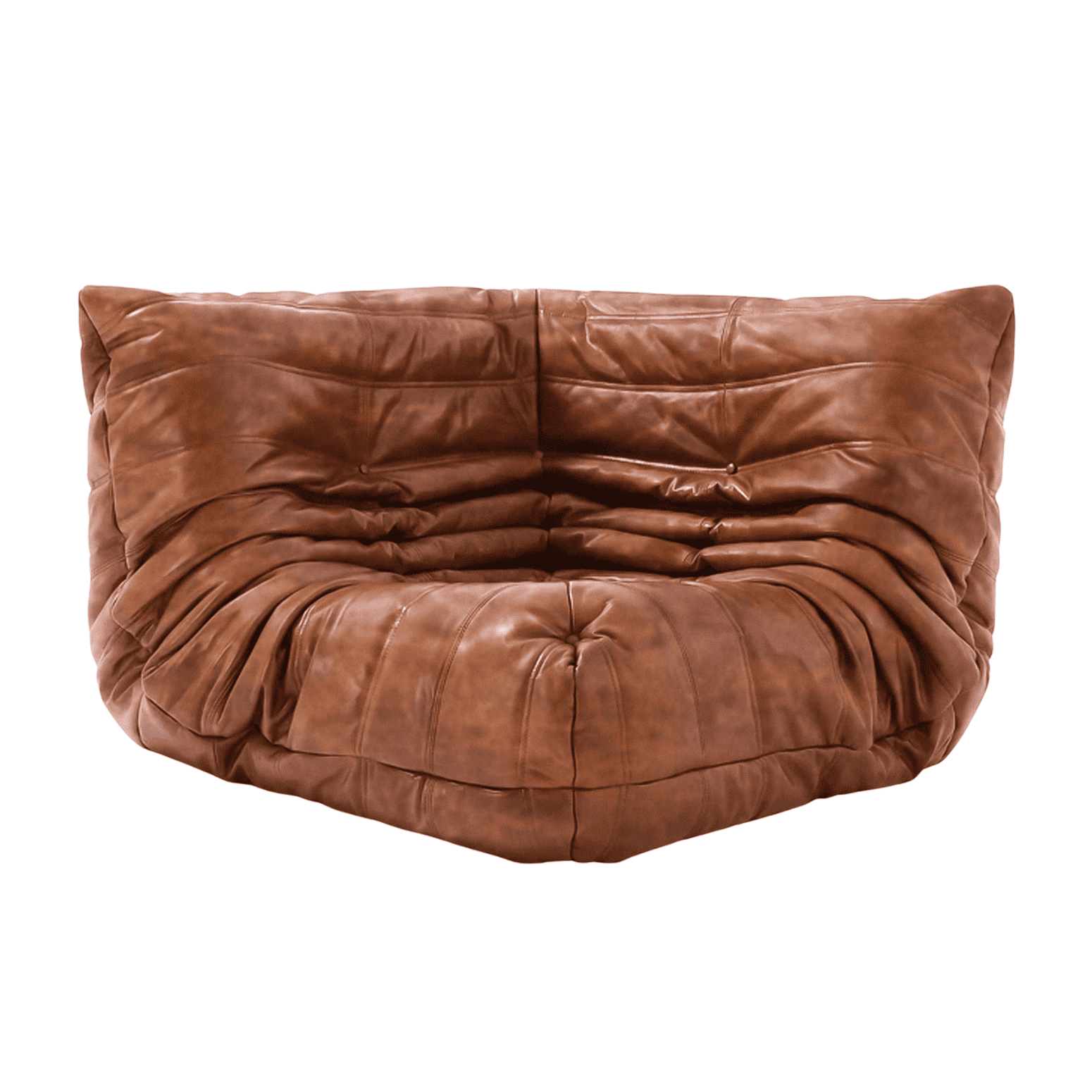 Custom Michel Ducaroy-inspired Togo sofa, tailored for sophisticated interiors.