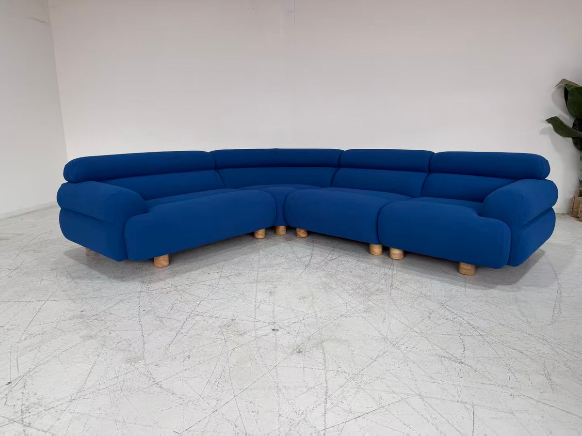 Jardan Valley Sofa Replica | Custom Organic Shaped Cloud Sectional Couch