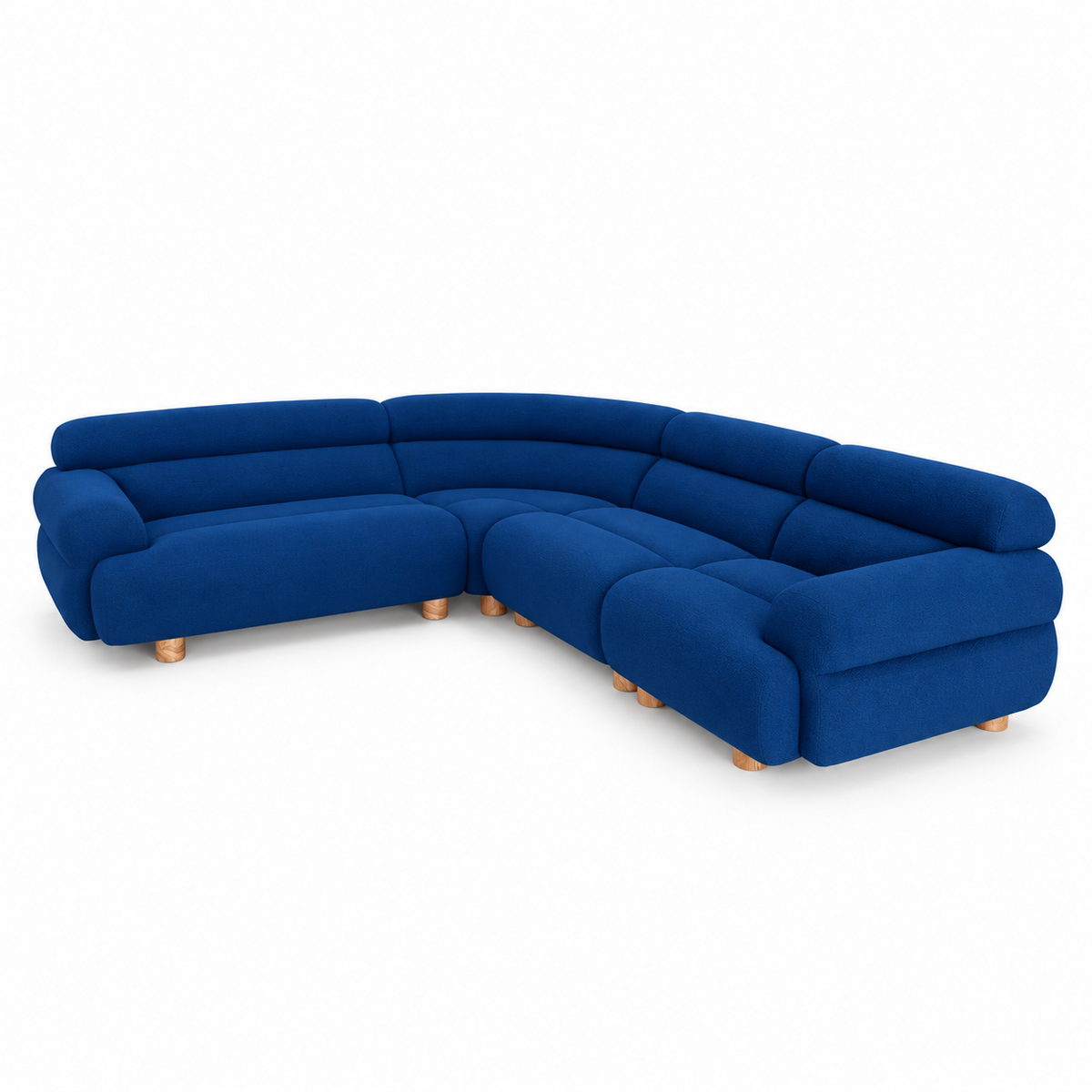 Jardan Valley Sofa Replica | Custom Organic Shaped Cloud Sectional Couch