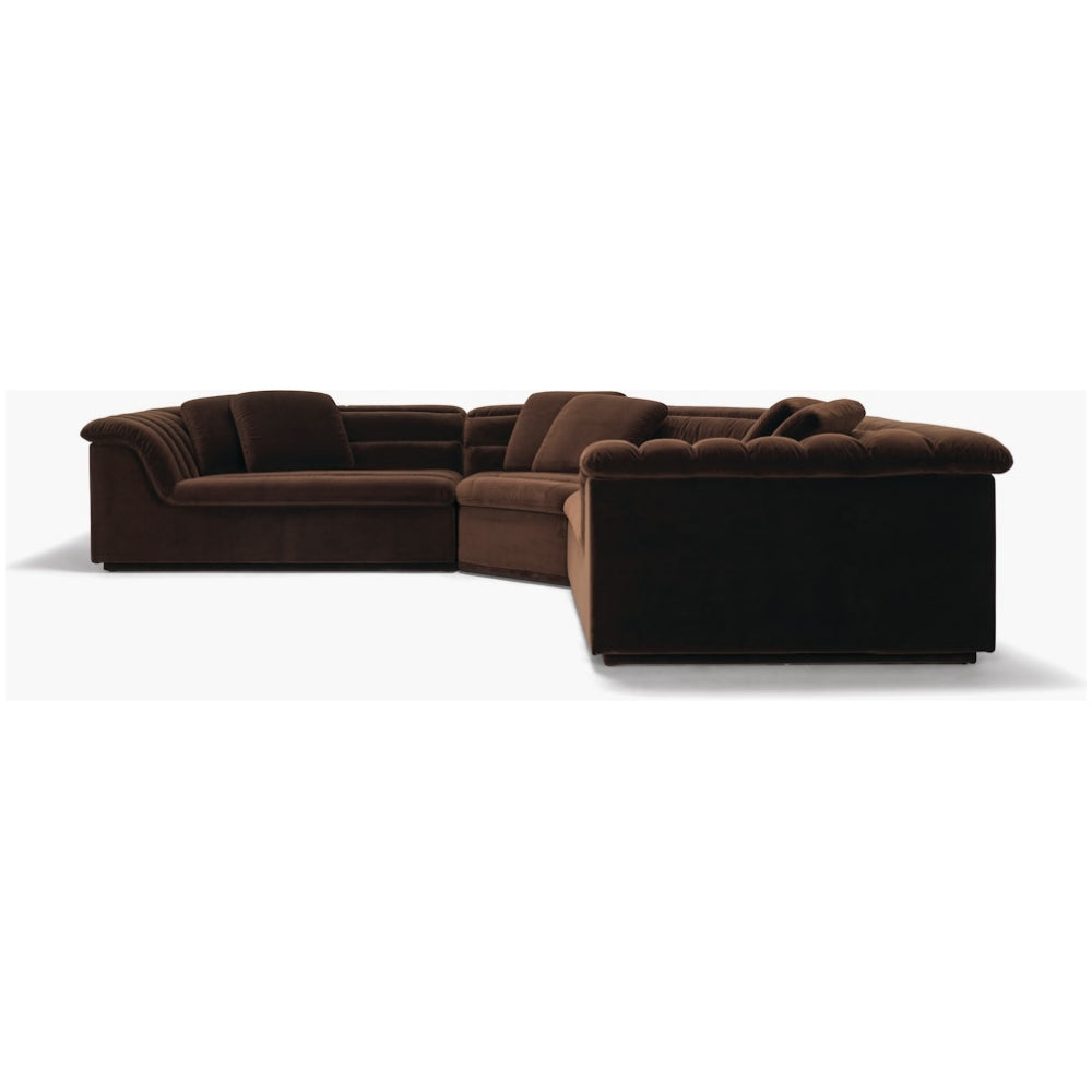 Float Sectional sofa curved
