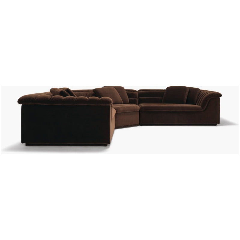 Float Sectional sofa curved