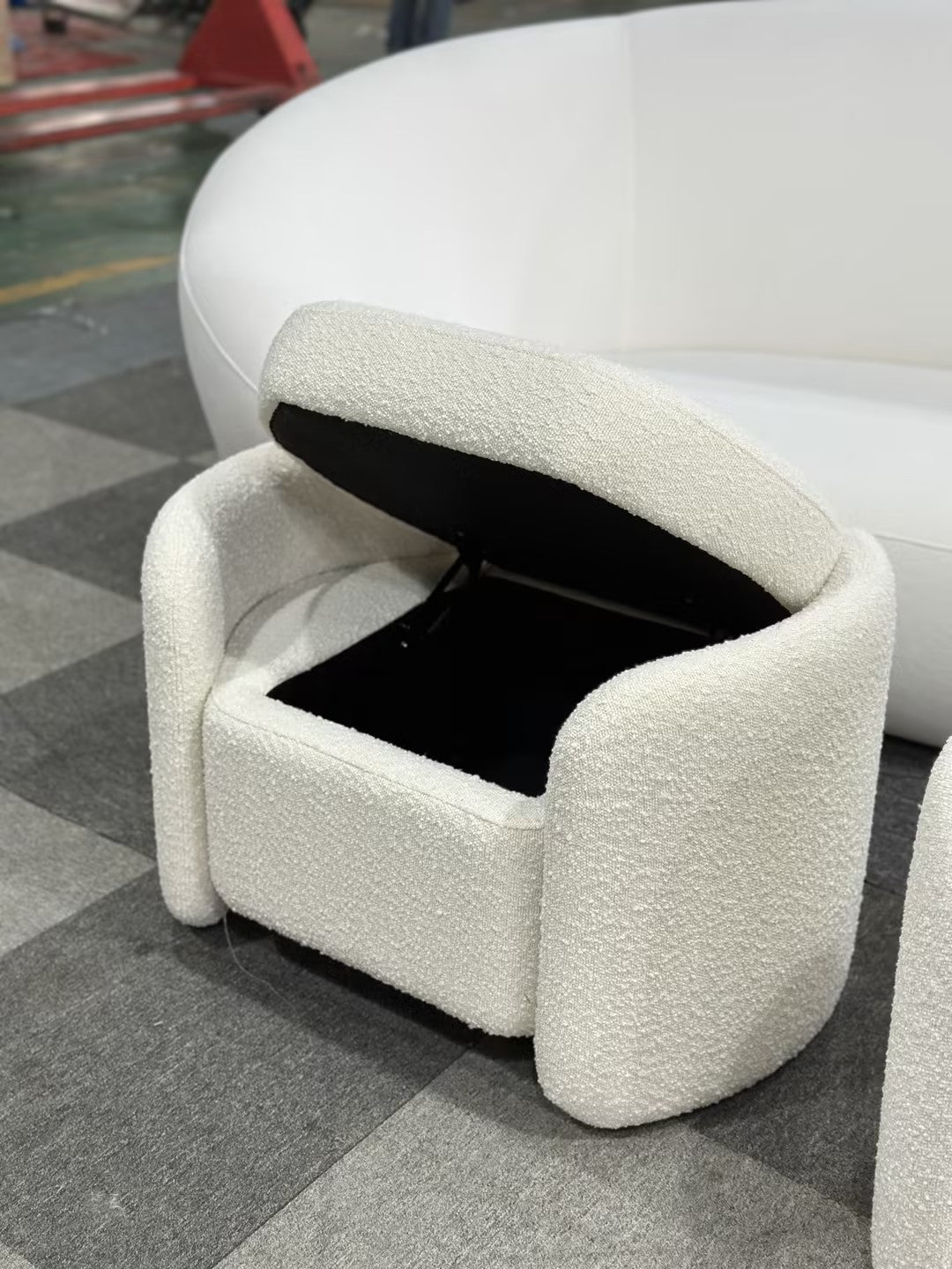 Loma Boucle Storage Bench