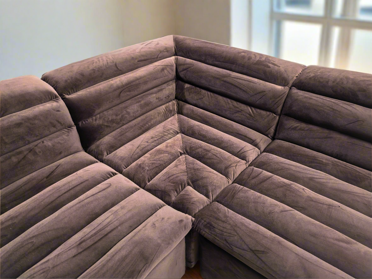 Float Sectional Sofa Square U Shape