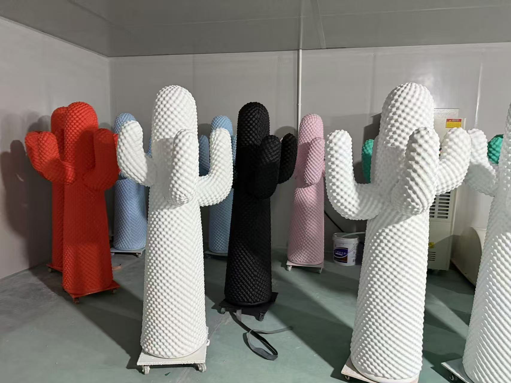Another Green Cactus Clothes Hanger Rack