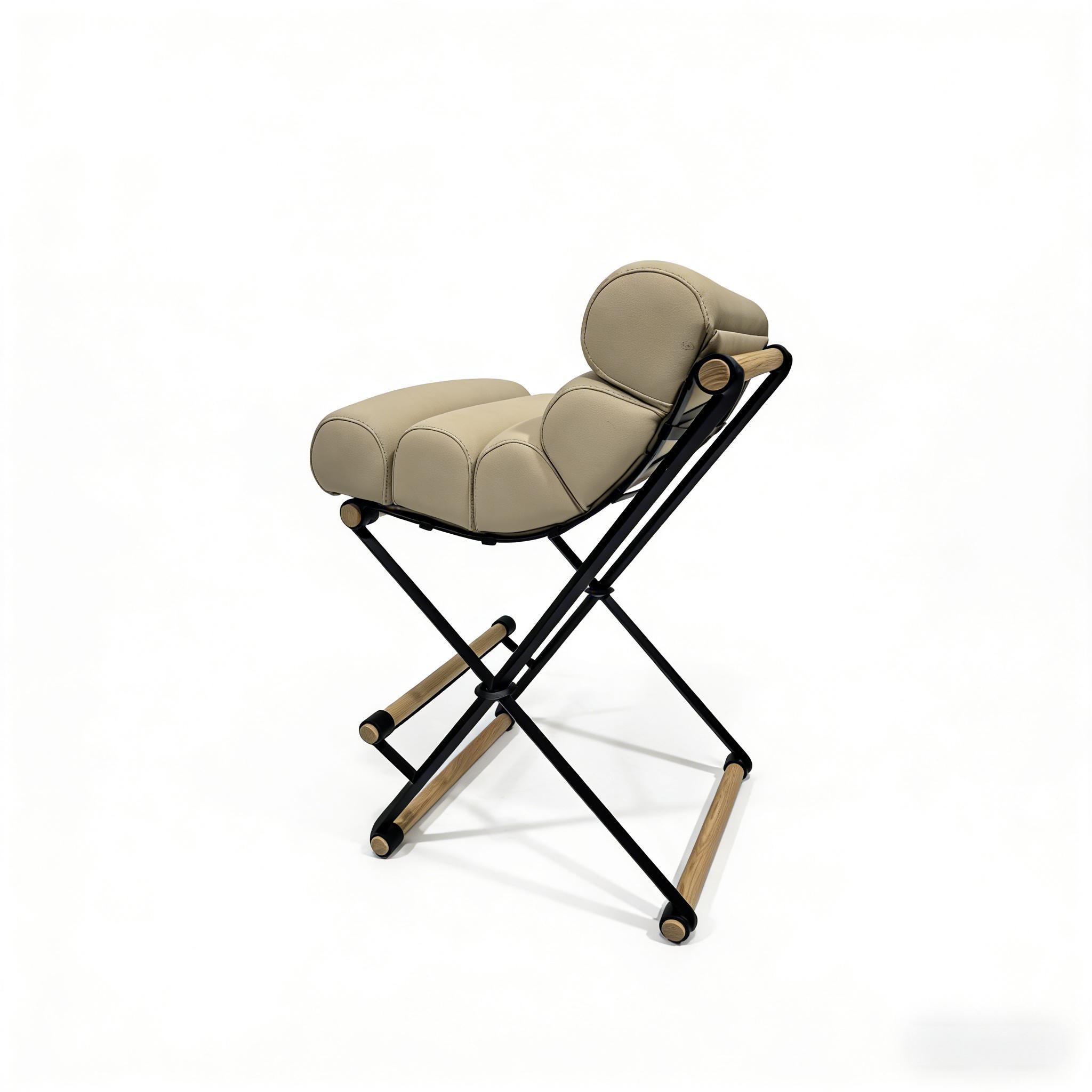 Vintara Design Handmade Artisan Style Adjustable Bar Stool