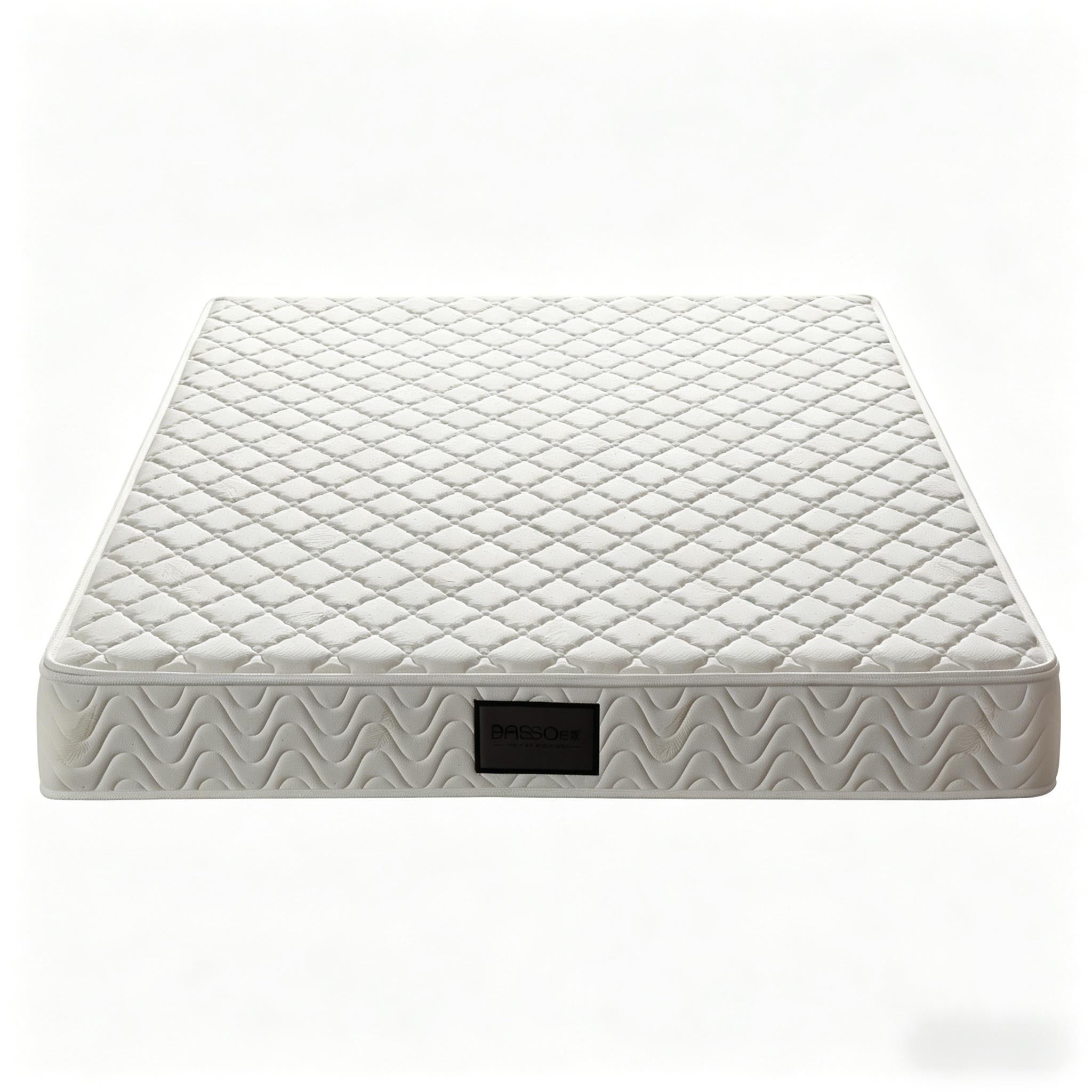 BS-158 Firm Support Bonnell Spring Mattress, Quilted Top