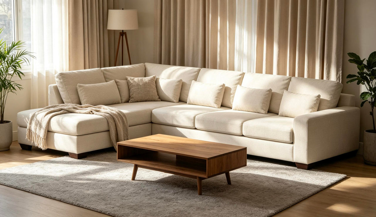 Remi Fabric Sectional Sofa