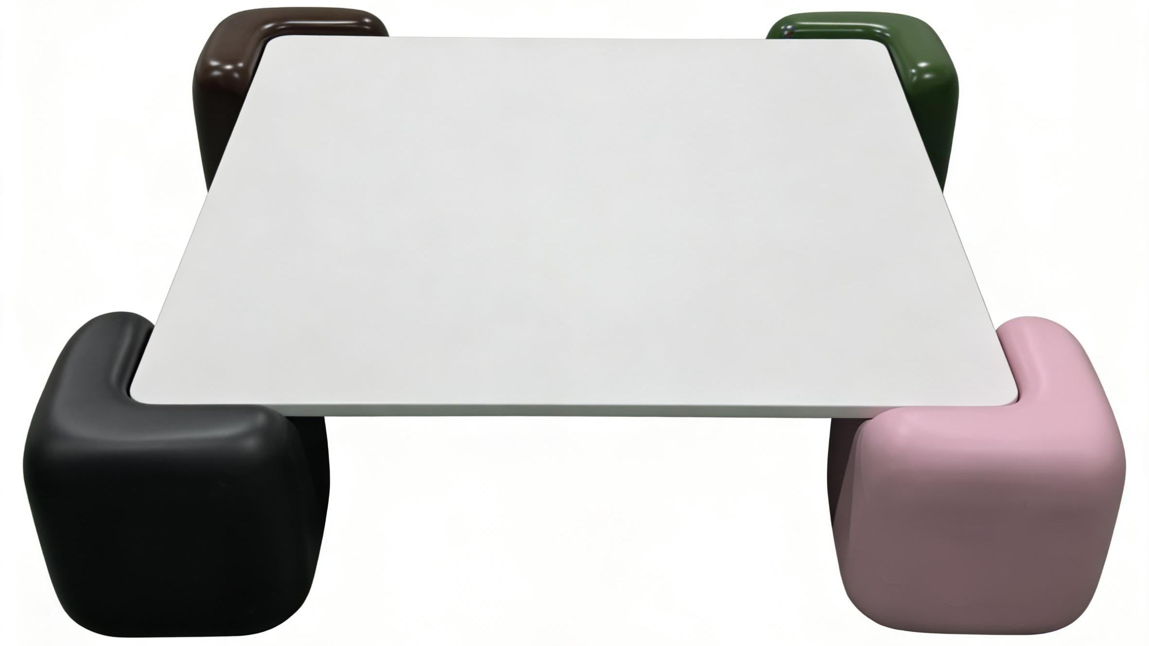 Tavolo Morbido Coffee Table | Modern Minimalist Square & Rectangular Center Table