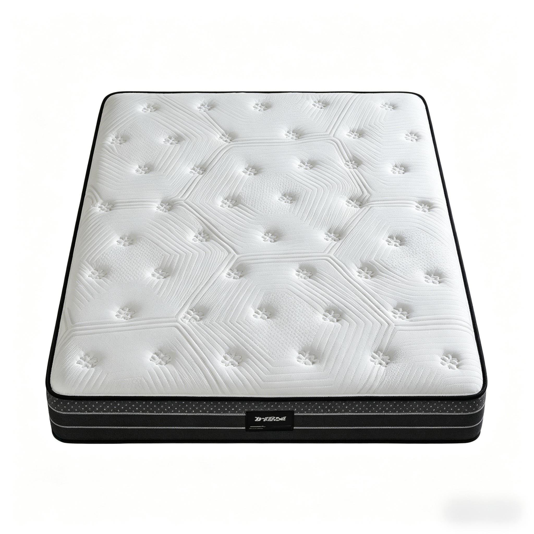 Lille Medium-Firm Pocket Spring Mattress, Tufted Quilted Top