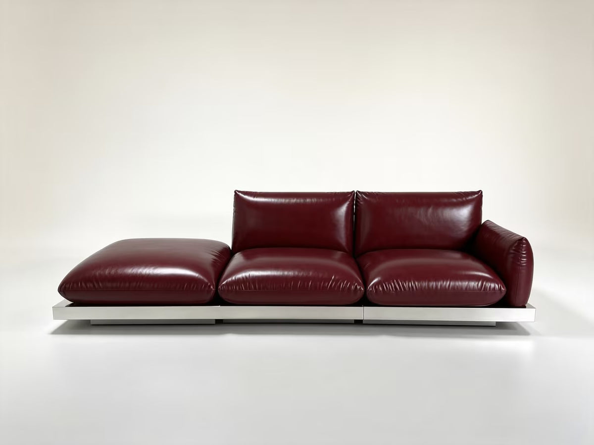 Le Mura Modular Leather Sofa