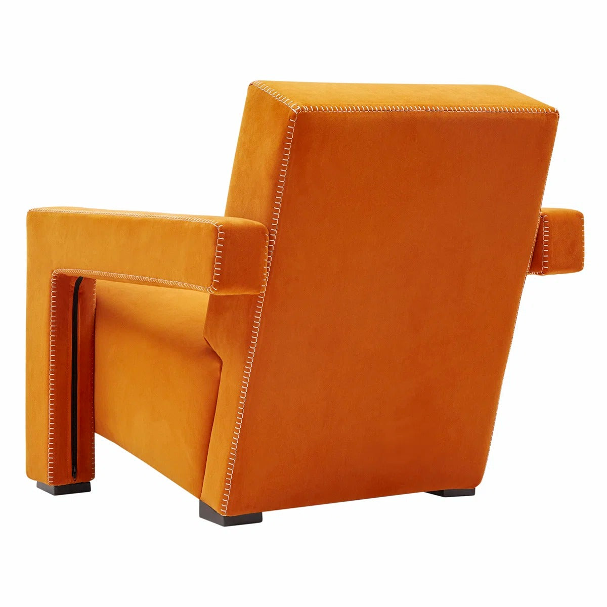 Fleischer Velvet Lounge Chair by Vintara Design