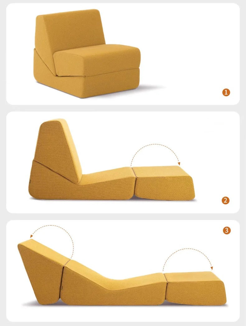 Muzhan Reclining Floor Chair by Vintara Design