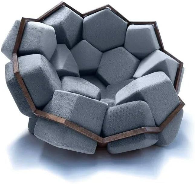 Artistic Quartz Leisure Chair by Vintara Design