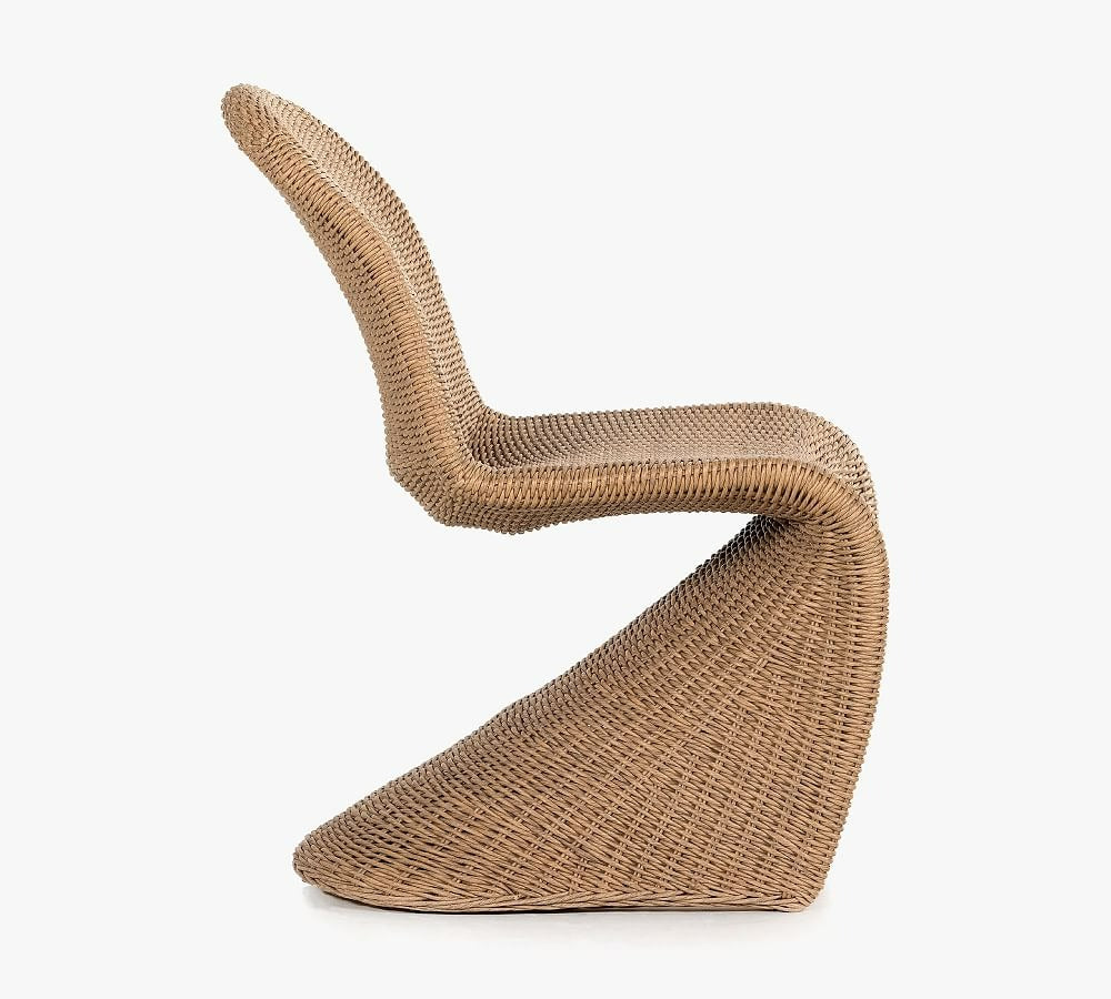 Encinitas Wicker Dining Chair by Vintara Design