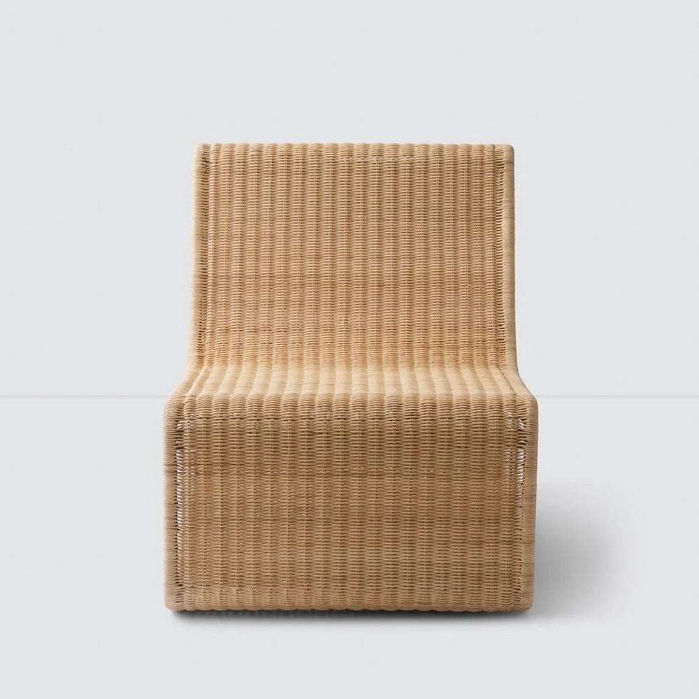 Liang Wicker Lounge Chair by Vintara Design