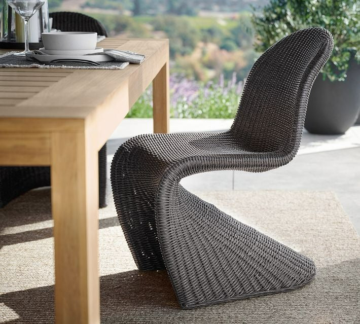 Encinitas Wicker Dining Chair by Vintara Design