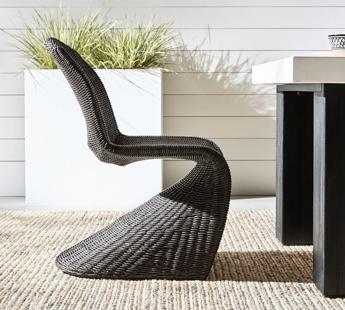 Encinitas Wicker Dining Chair by Vintara Design
