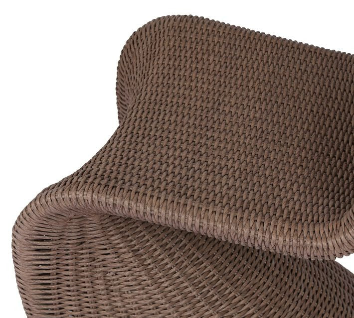 Encinitas Wicker Dining Chair by Vintara Design