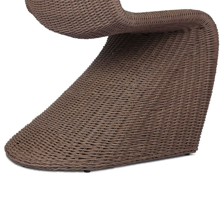 Encinitas Wicker Dining Chair by Vintara Design