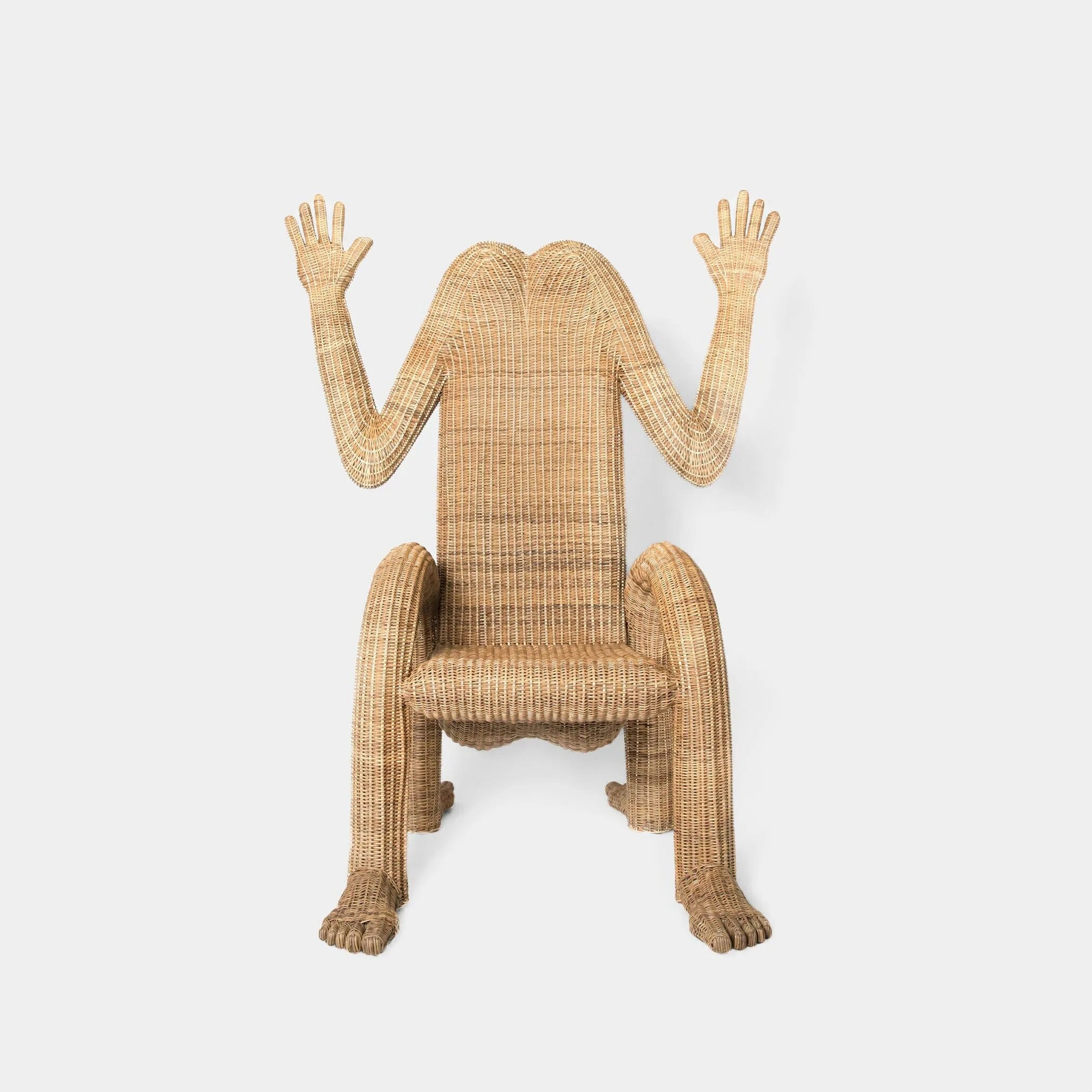 Nalgona Wicker Chair by Vintara Design