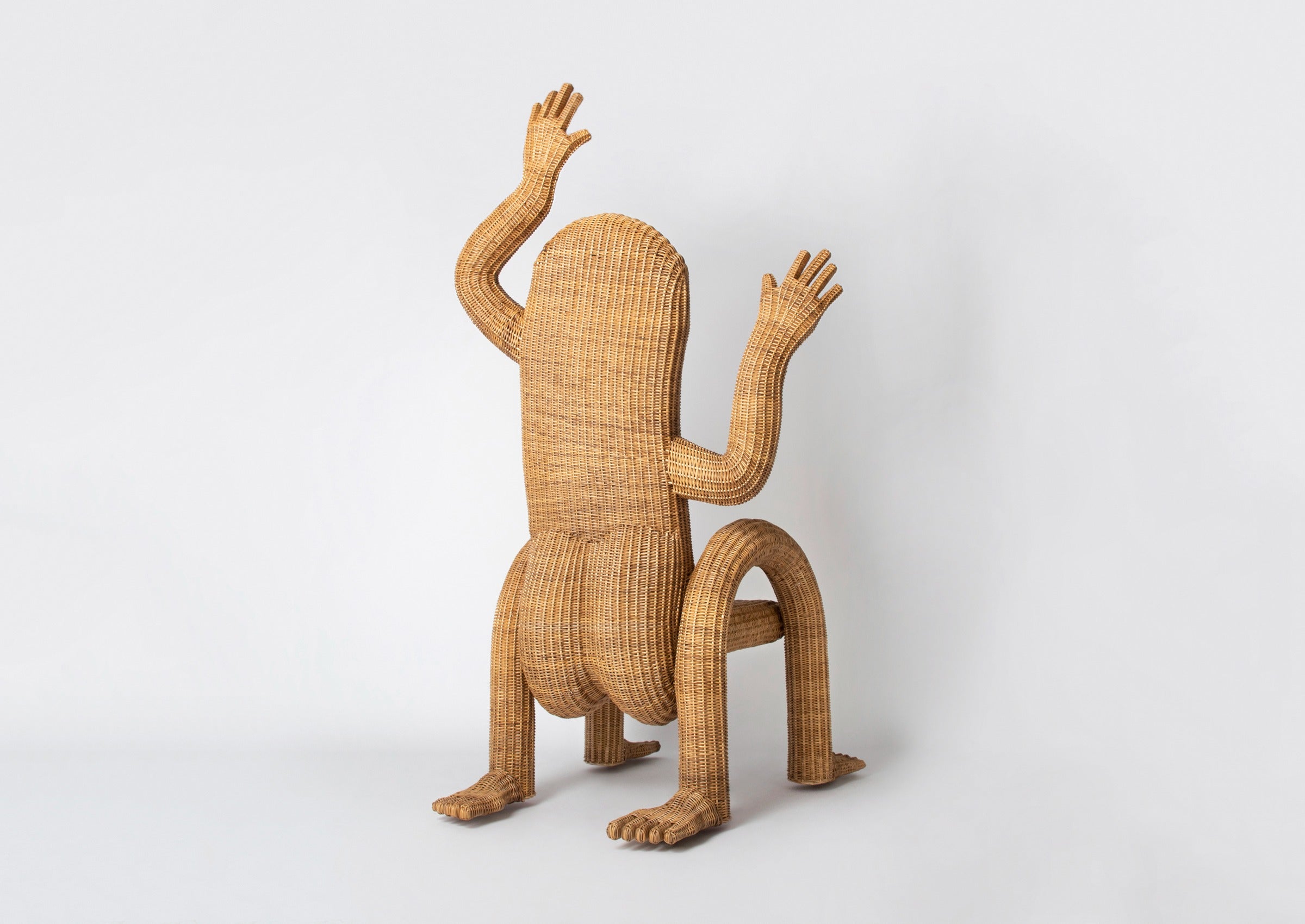 Nalgona Wicker Chair by Vintara Design