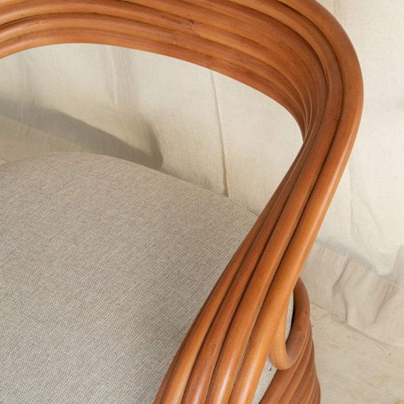 Olga Rattan Armchair by Vintara Design