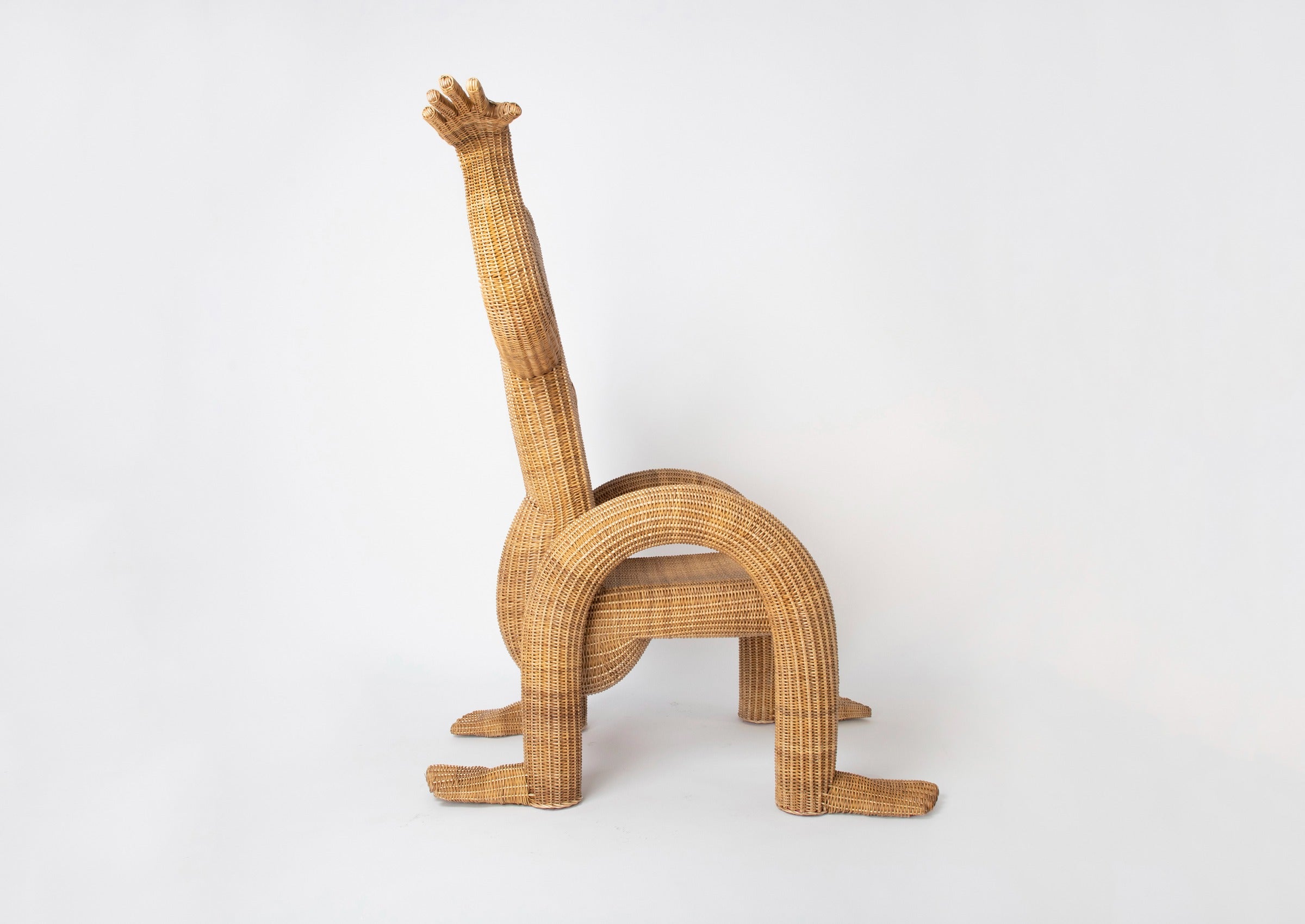 Nalgona Wicker Chair by Vintara Design
