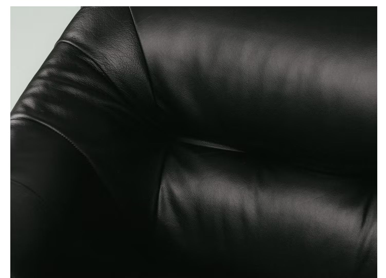 Mid-Century Modern Rosewood & Leather Armchair