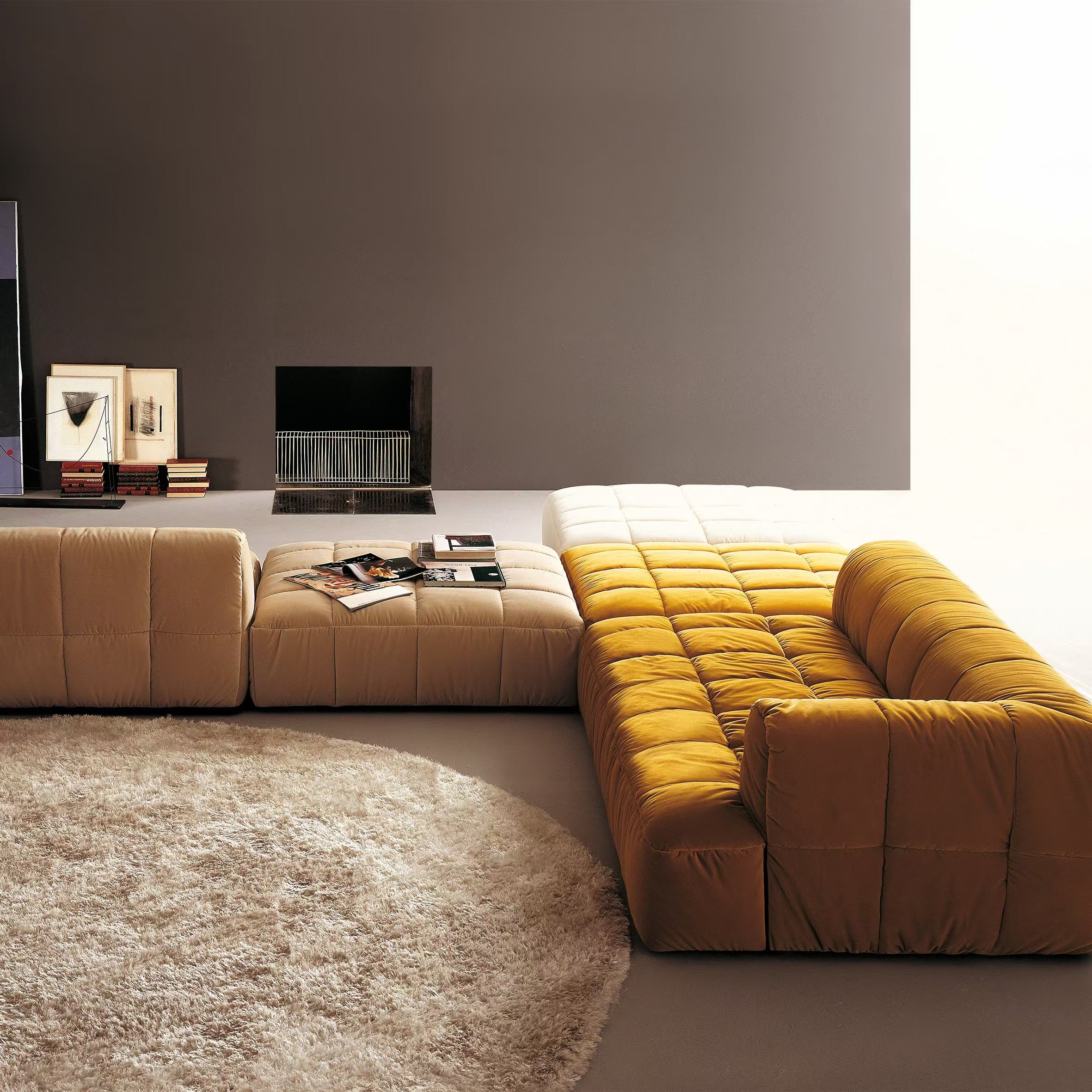 Modern 3 Seater Sofa Set