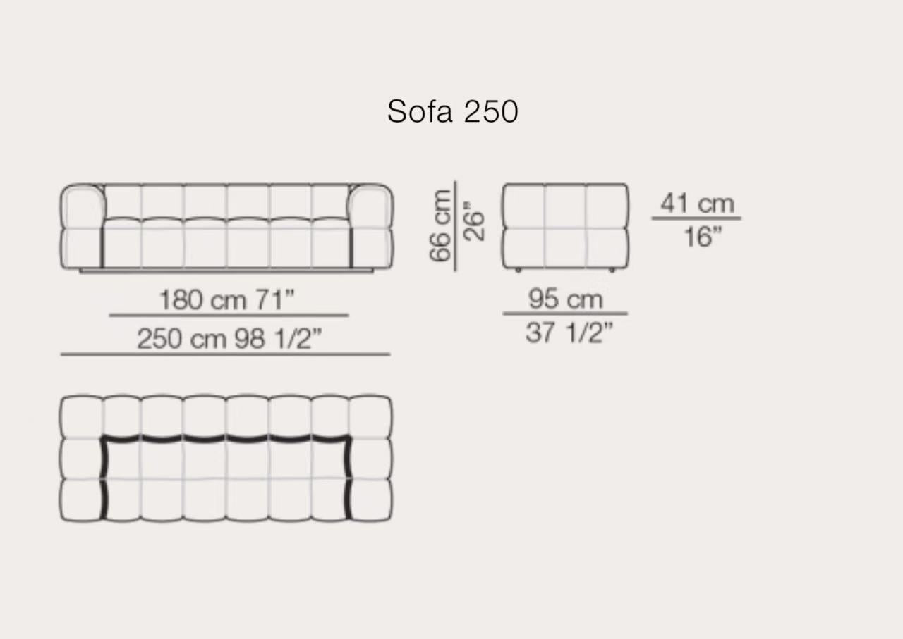 Modern 3 Seater Sofa Set
