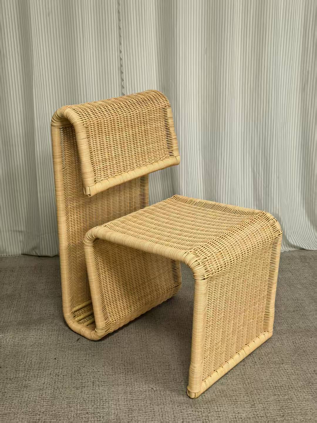 Ribbon Chair Rattan Dining Chair
