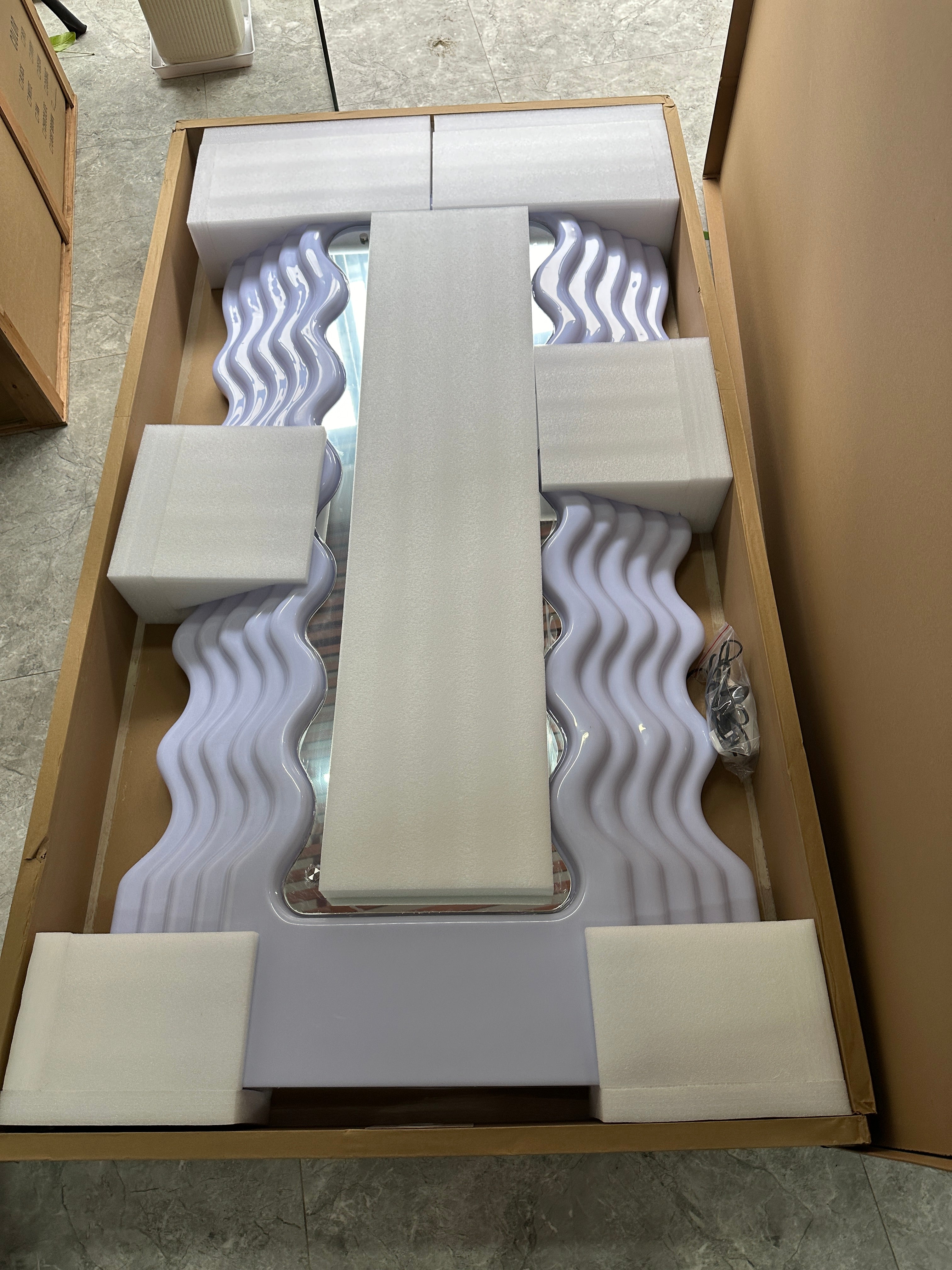 Ultrafragola Mirror by Ettore Sottsass