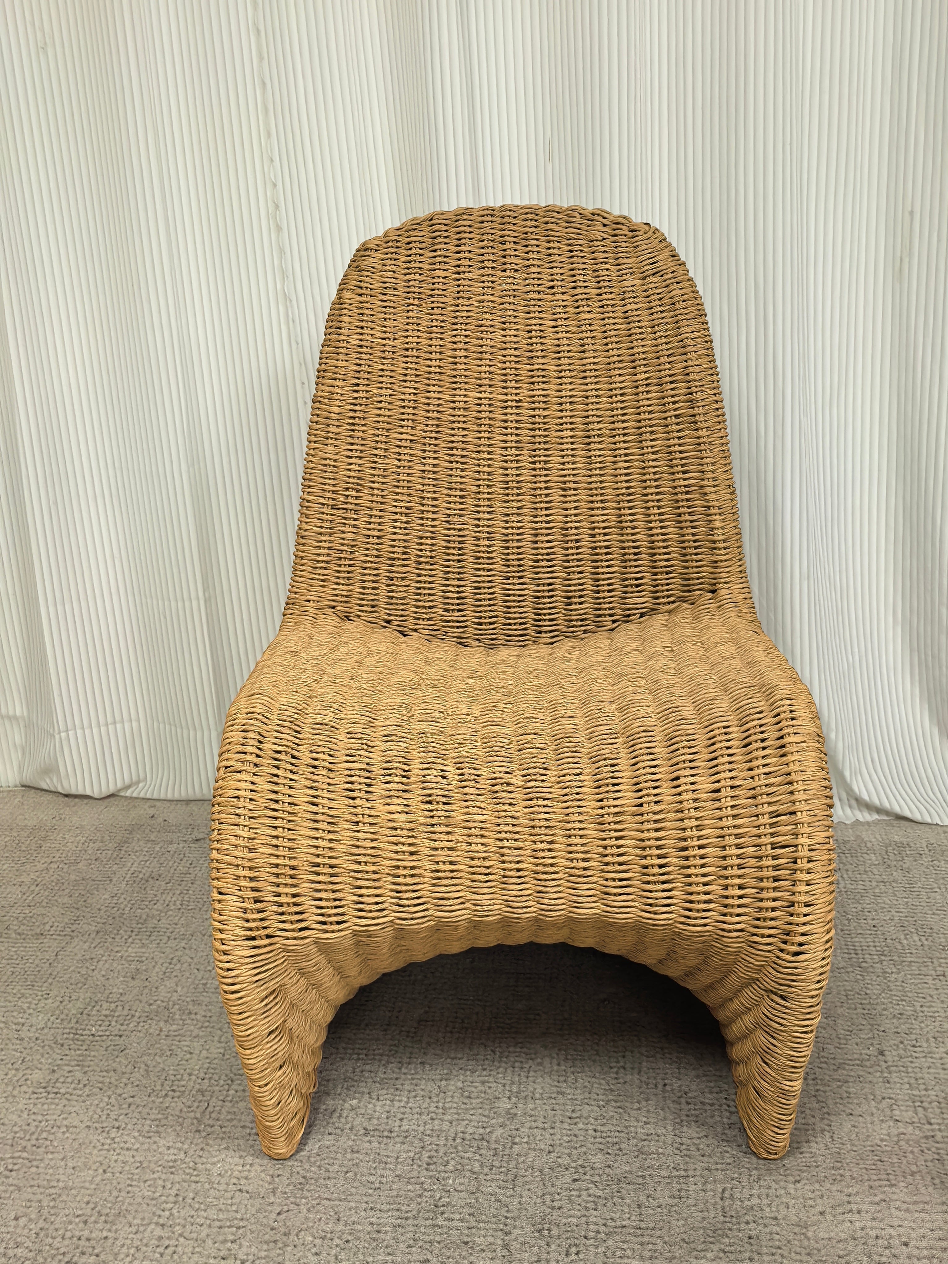 Encinitas Wicker Outdoor Dining Chair by Vintara Design
