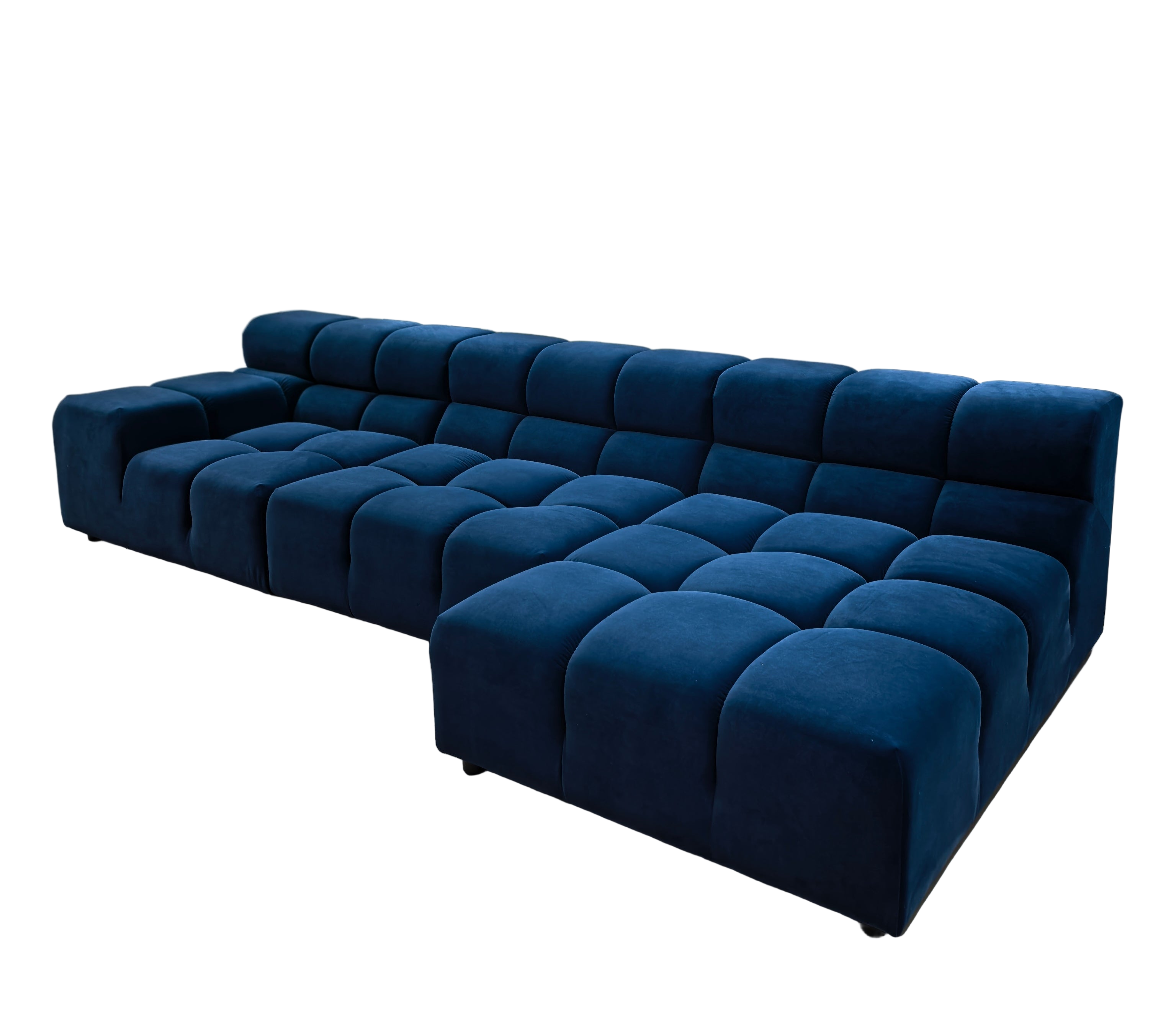 Right Chaise Tufted Small Sectional Sofa