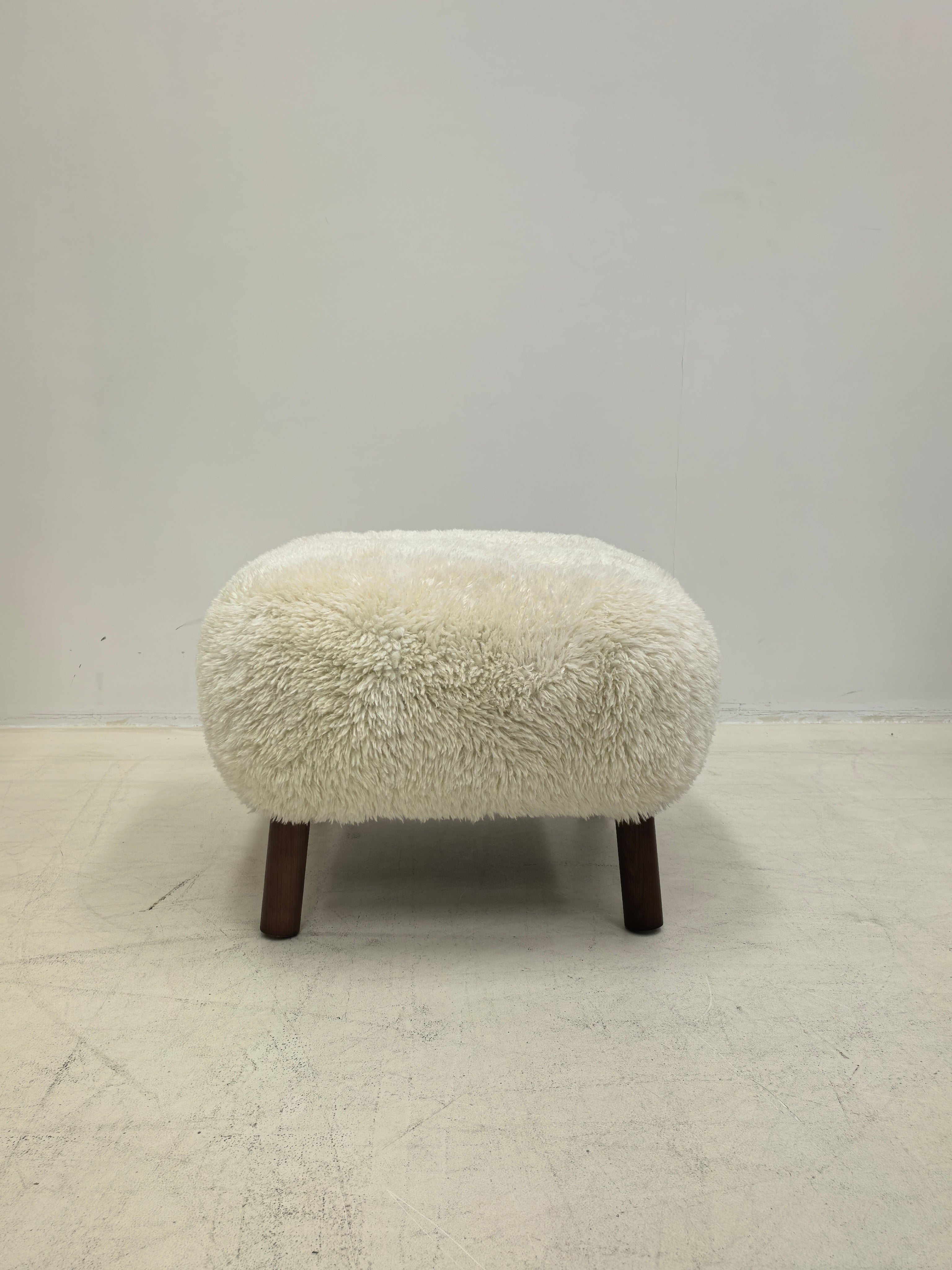 Petra Chair, Natural Luxe Sheepskin