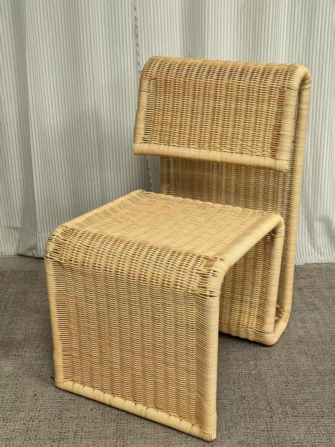 Ribbon Chair Rattan Dining Chair
