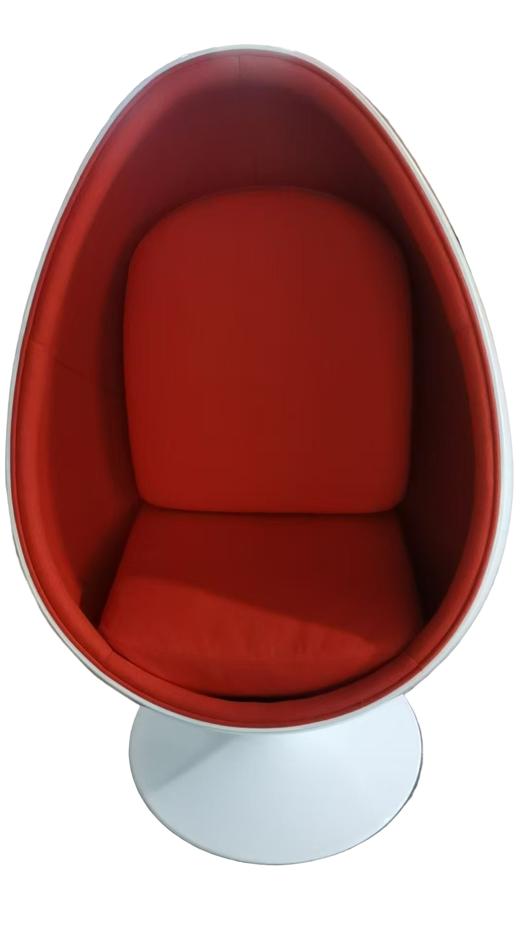 Henrik Thor-Larsen Ovalia Egg Pod Chair - Retro Modern Swivel Lounge
